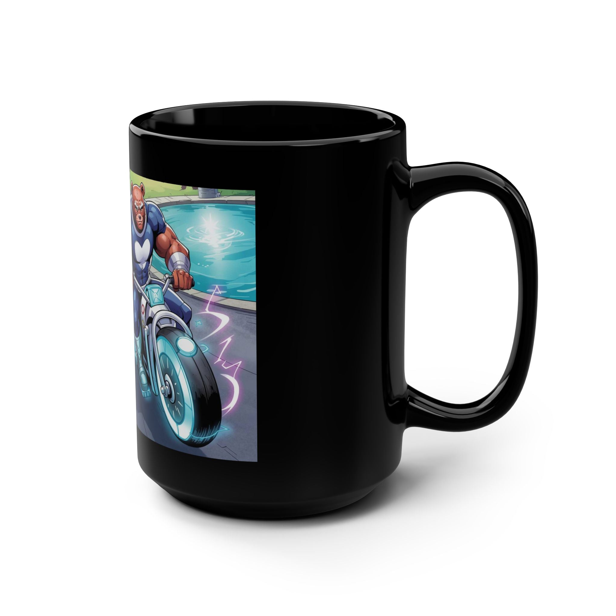 The Do Good Mug | Whiskerverse Edition | 15oz Black Ceramic Coffee Cup