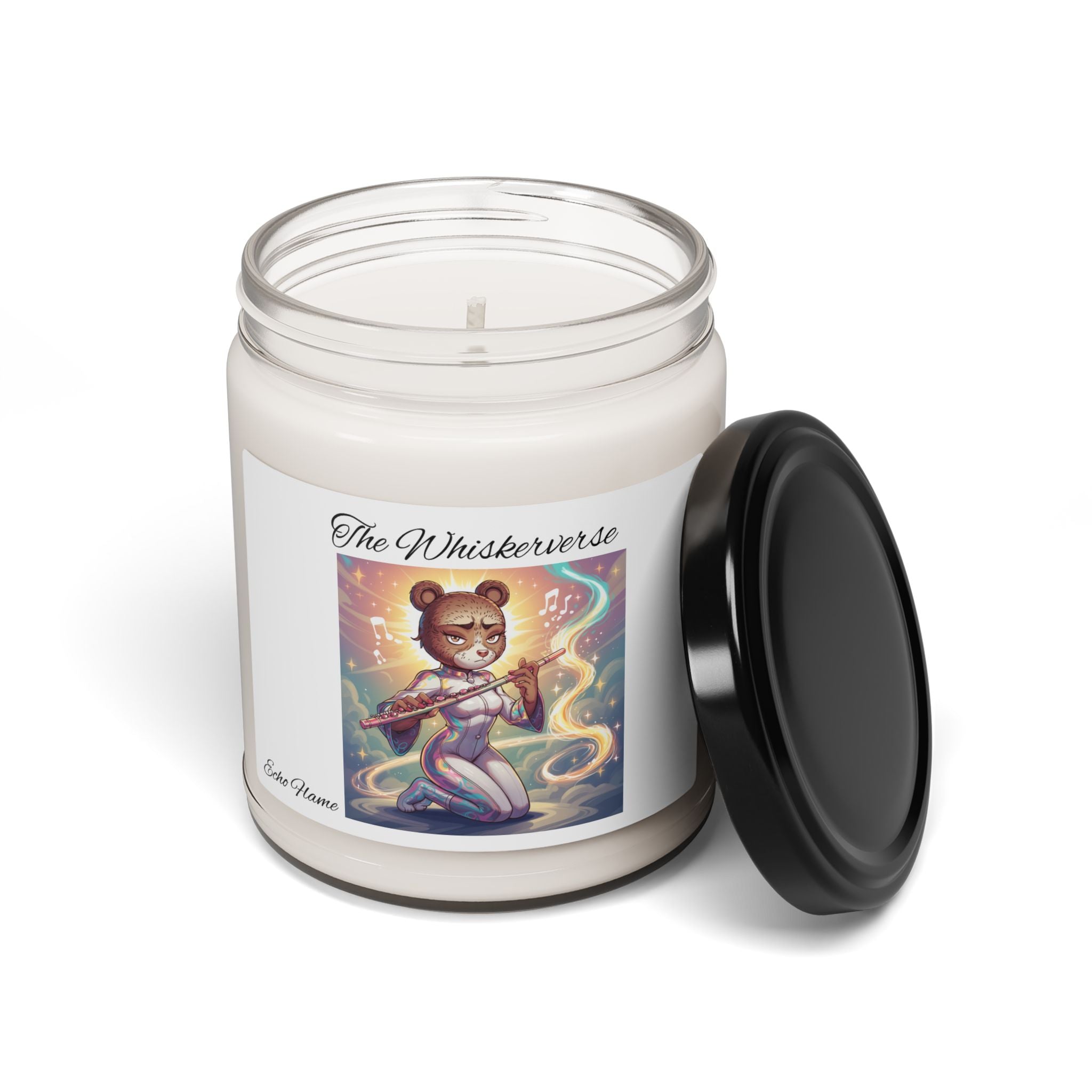 EchoFlame Candle | Whiskerverse Collection | Relaxation & Creativity