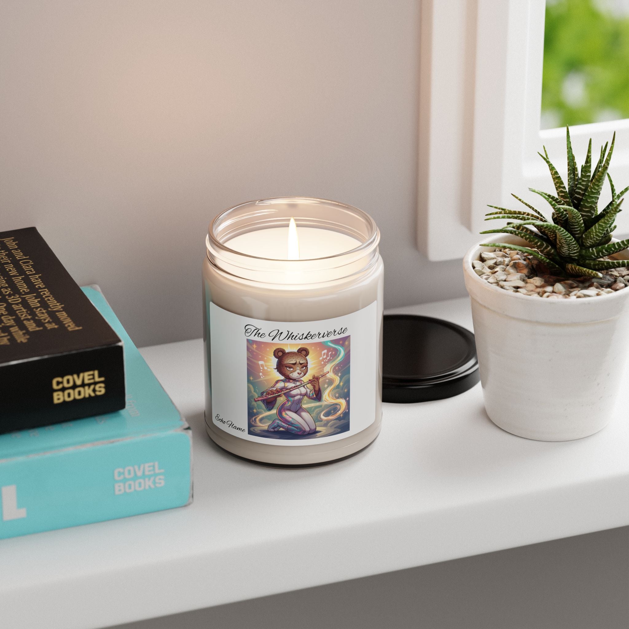 EchoFlame Candle | Whiskerverse Collection | Relaxation & Creativity