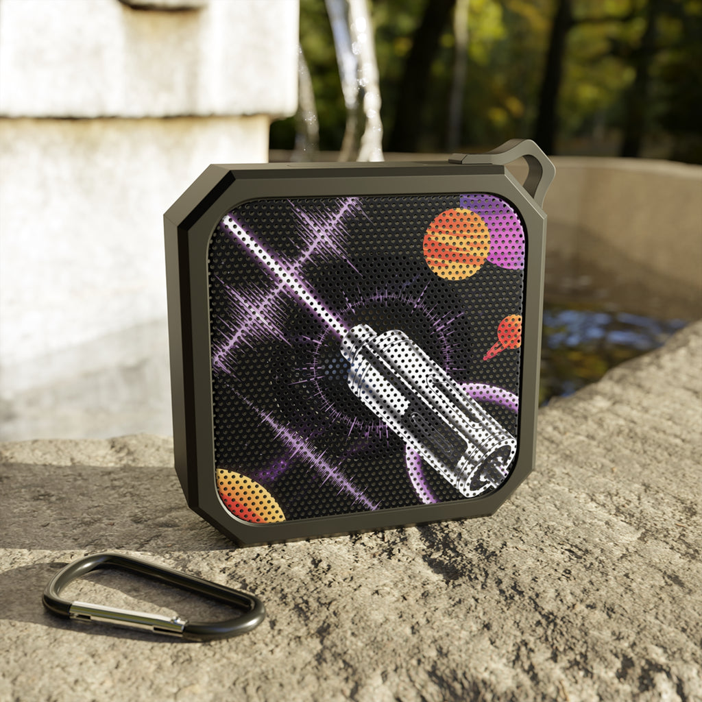 Galaxy-Themed Outdoor Bluetooth Speaker — Adventure-Ready Cosmic Sound